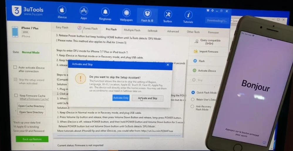 3uTools manage the folders of the phone