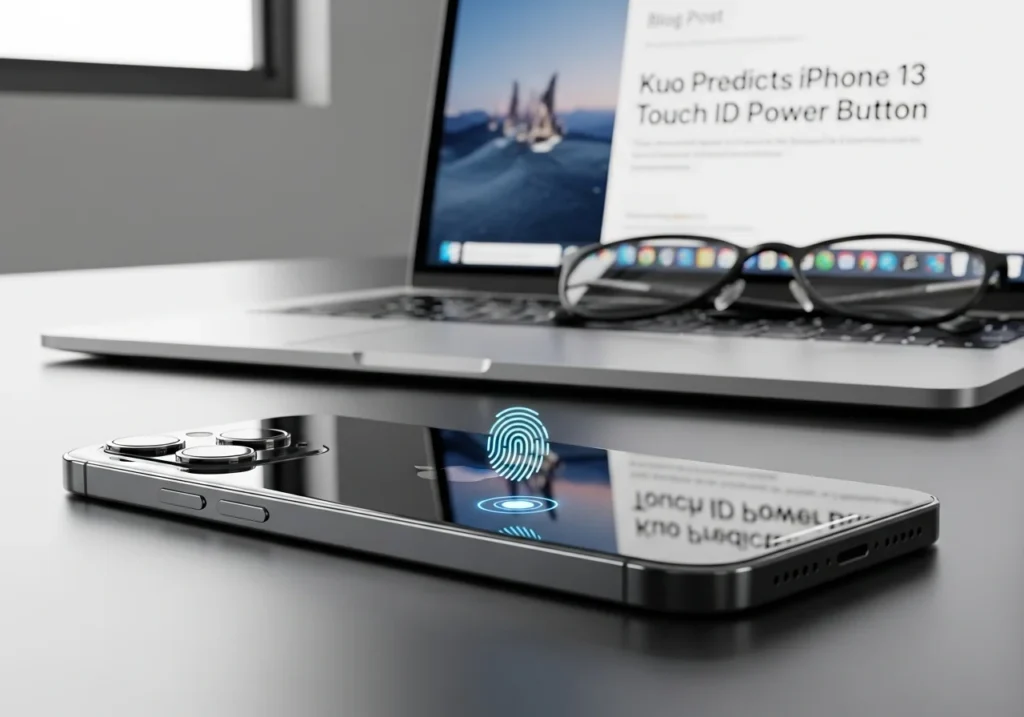 according to Kuo, one of the 2021 iPhones would have Touch ID built into the power button