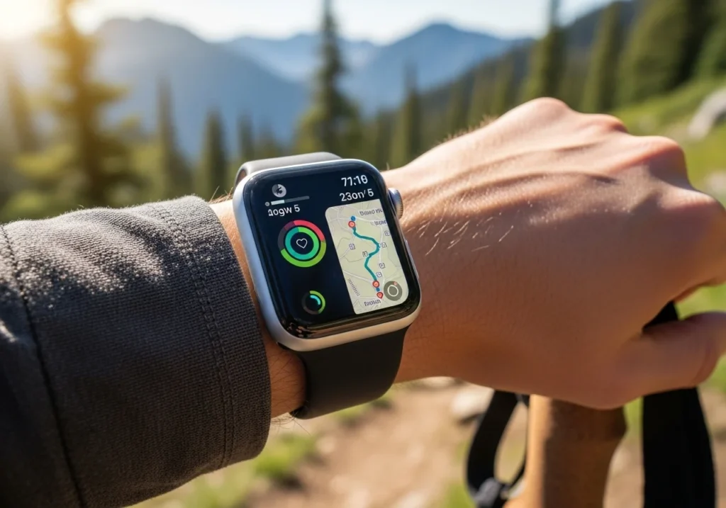 Apple Watch Series 3 analysis with watchOS 5 tested in Hiking