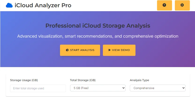 iCloud Storage Analyzer