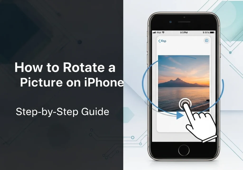 How to Rotate a Picture on iPhone Step-by-Step Guide