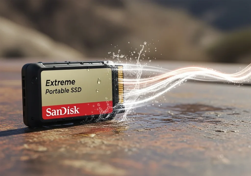 SanDisk Extreme Portable SSD: High Speed and Resistance