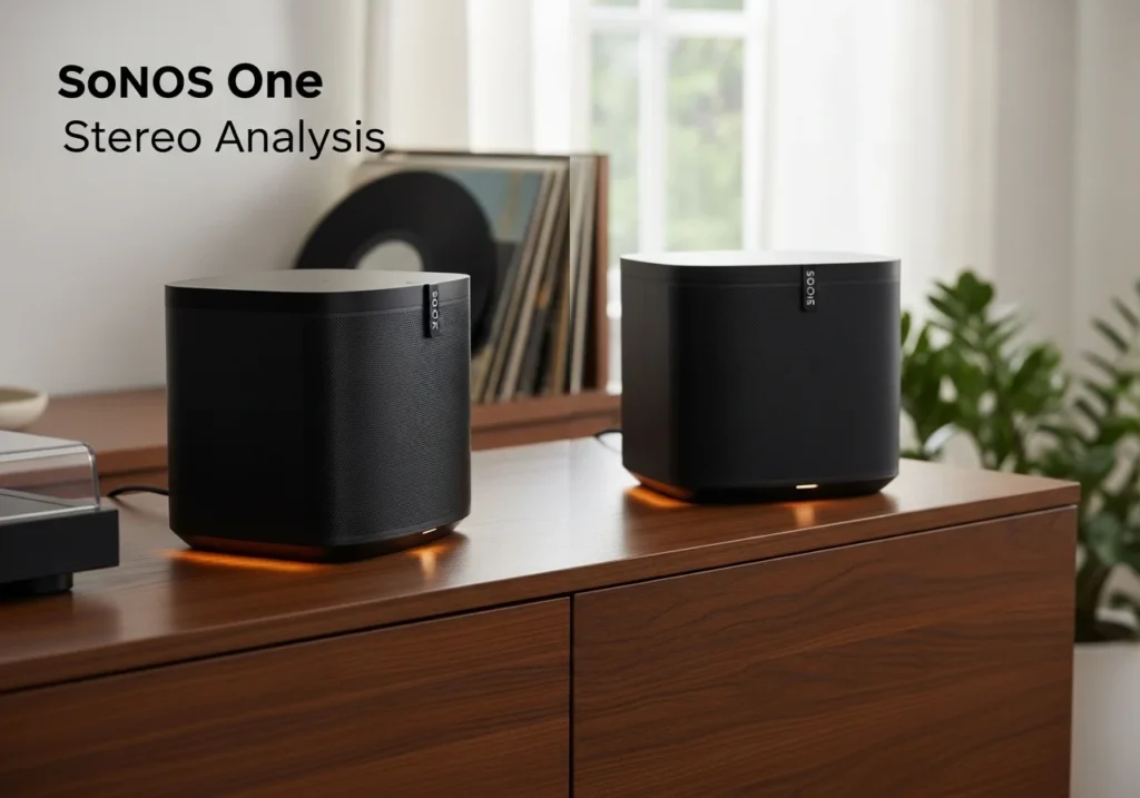 Sonos One in stereo format Analysis