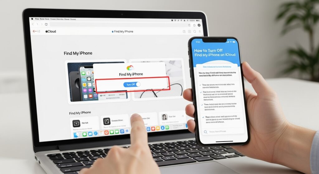 How to Turn Off Find My iPhone on iCloud