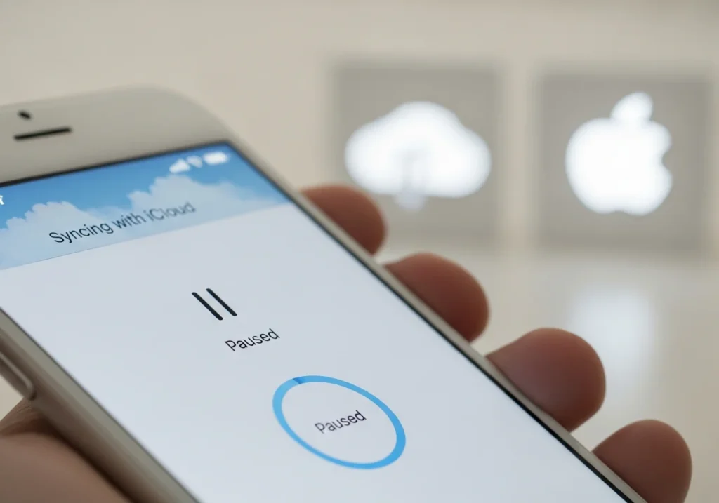 Syncing with iCloud Paused - What It Means & How to Fix It
