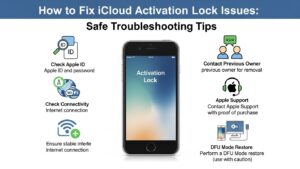 How to Fix iCloud Activation Lock Issues: Safe Troubleshooting Tips