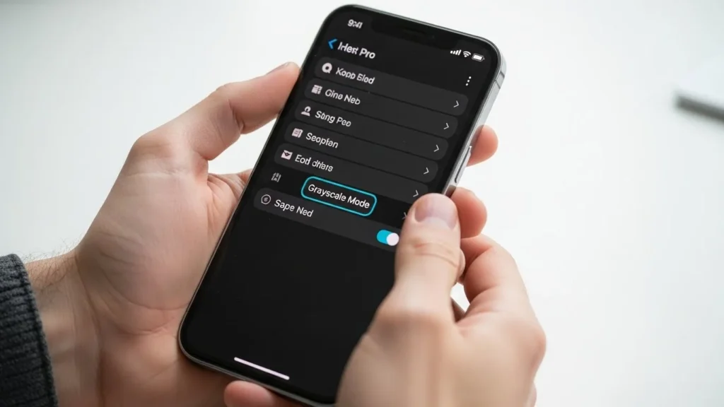 what-Is-iPhone-black-and-white-mode