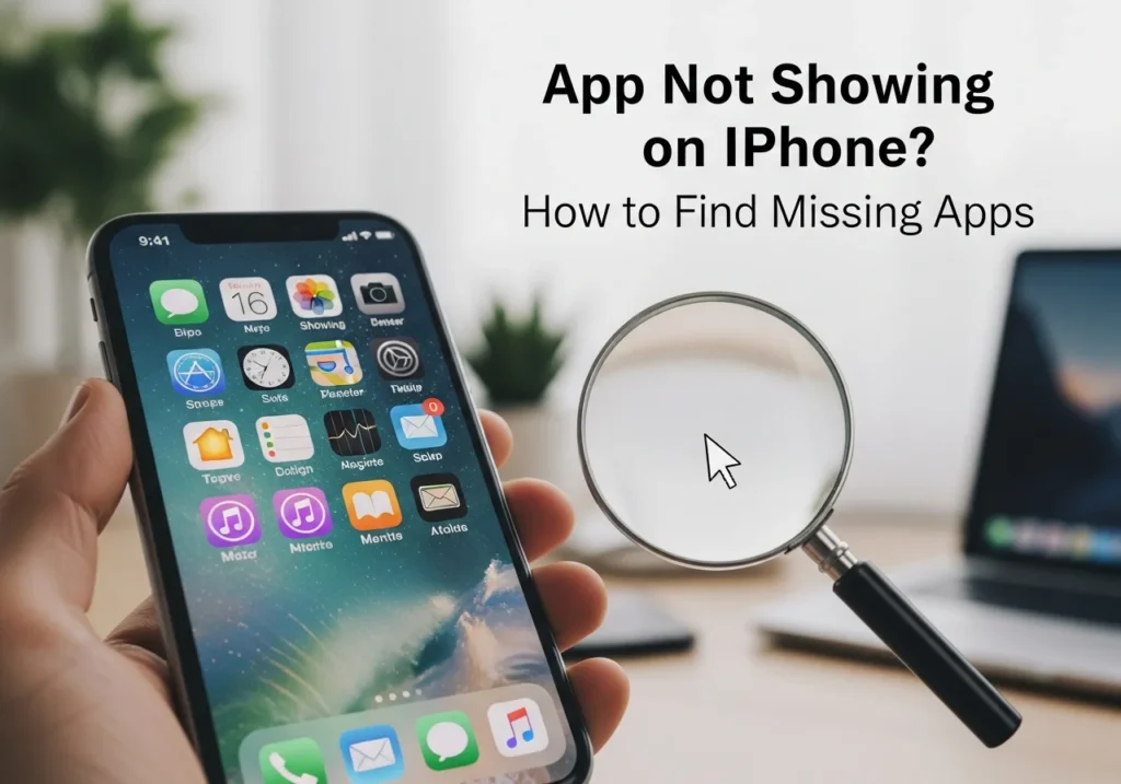App Not Showing on iPhone? How to Find Missing Apps