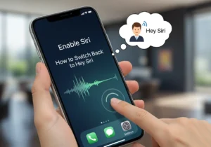 Enable Siri: How to Switch Back to Hey Siri
